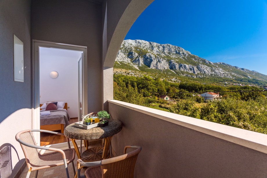 There are 4 balconies for your use