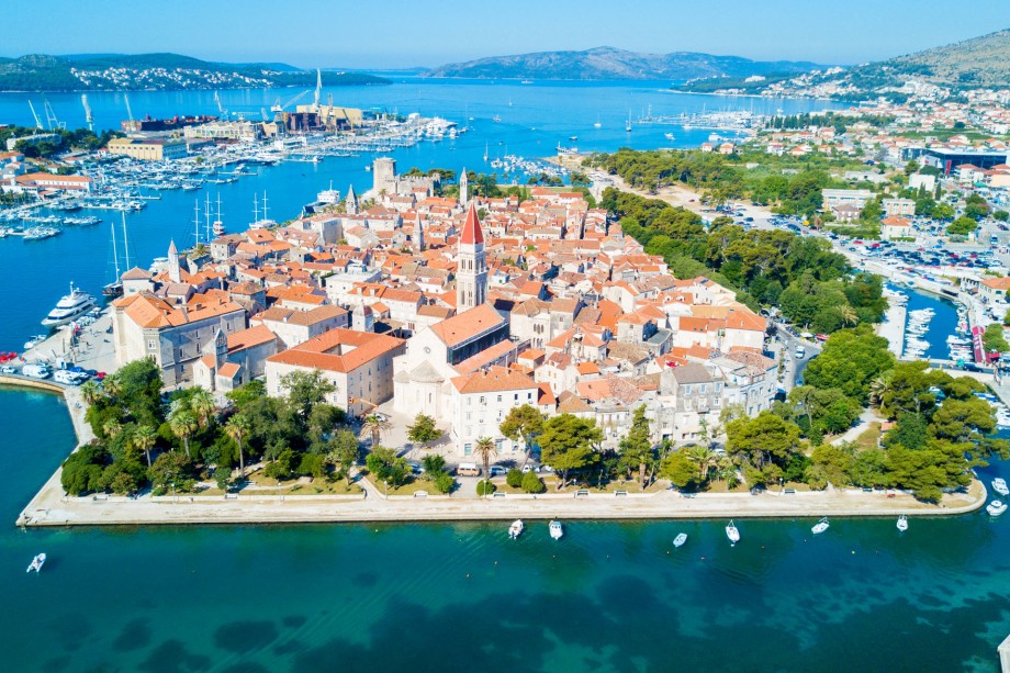 The historic city of Trogir - UNESCO heritage, only 6km away from the villa