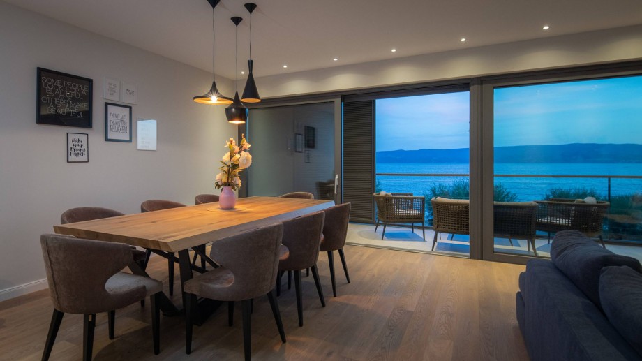 Enjoy the sunset from the terrace on the first floor