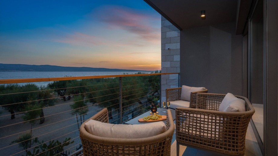 Enjoy the sunset from the terrace on the first floor