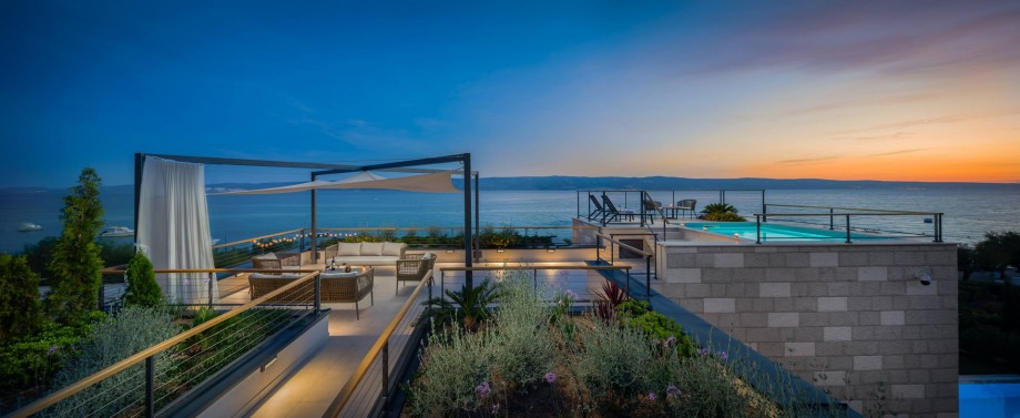 Amazing sunsets from the rooftop