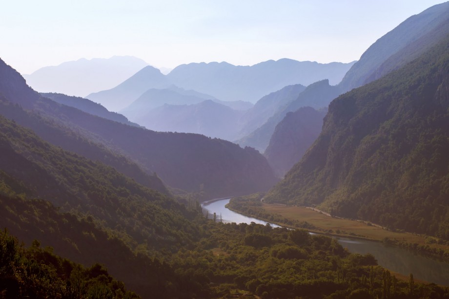 Amazing landscape near Omiš cty, 15km far