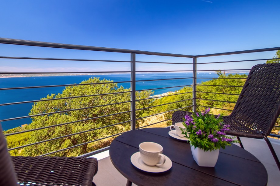 Terrace and amazing view from bedroom No.1