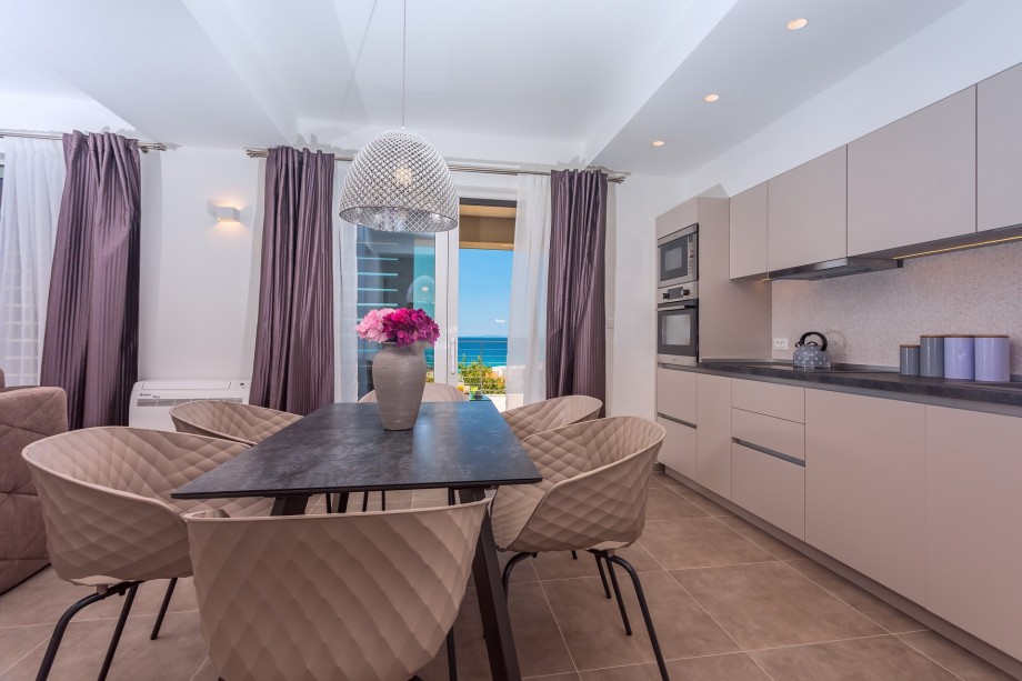 Fully equipped kitchen with all needed amenities on the ground floor