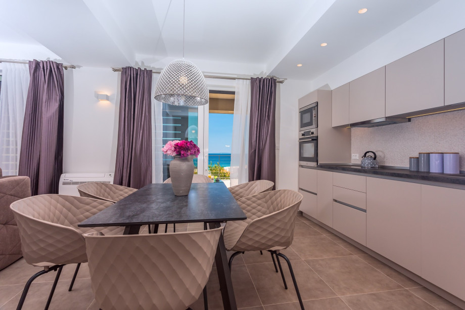 Fully equipped kitchen with all needed amenities on the ground floor