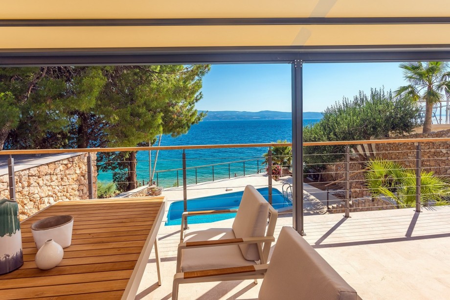 Villa Casa Ahoi is a brand new villa with amazing sea views from every corner of the property