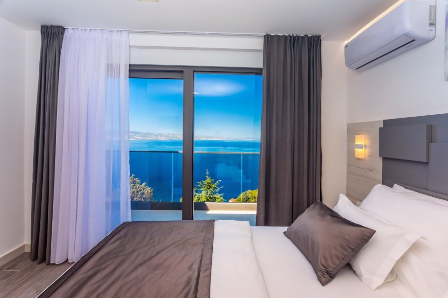 Bedroom No3 is on the first floor and has an exit to the balcony