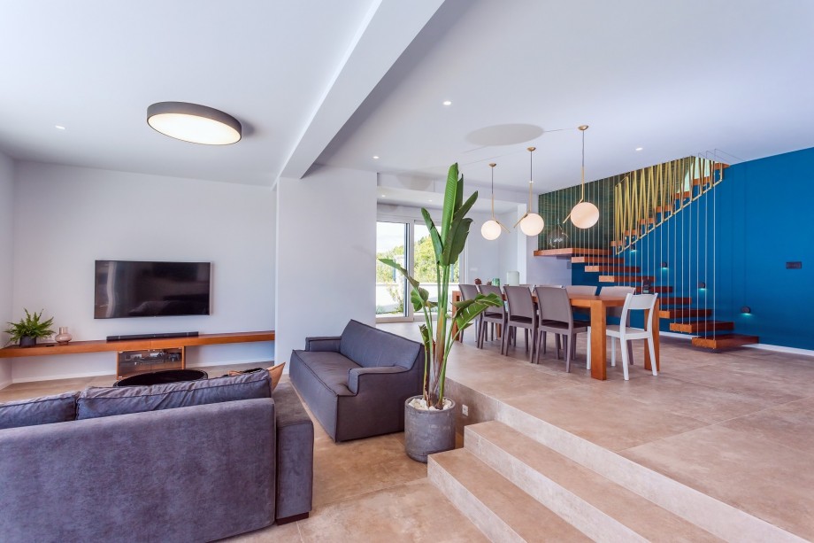 Villa offers luxury, stylish, and comfortable interior and exterior.