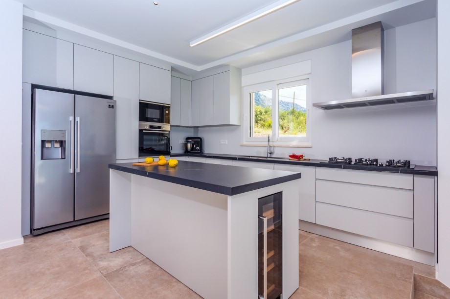 Fully air-conditioned and very well equipped kitchen with all needed amenities.