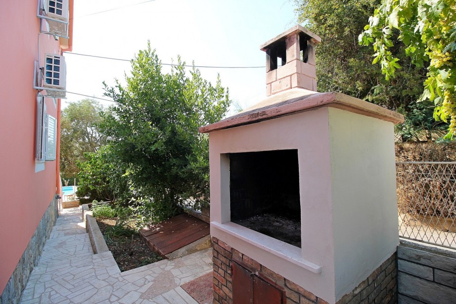 Traditional BBQ behind the house