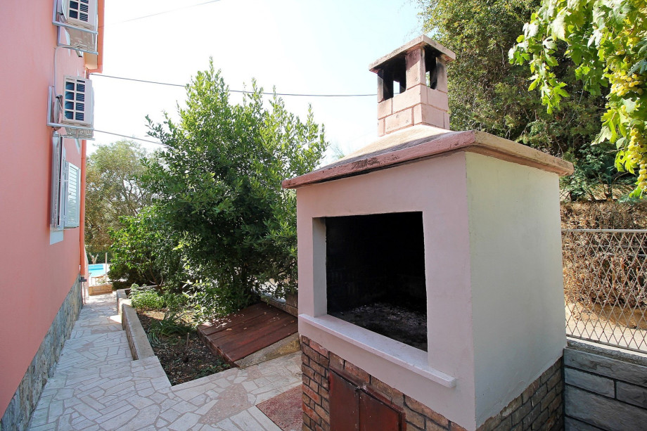 Traditional BBQ behind the house