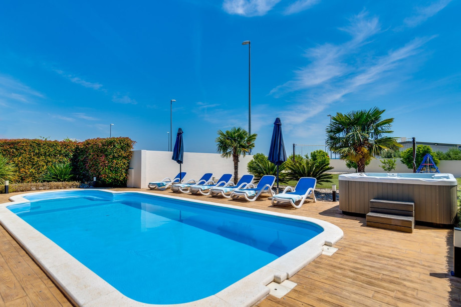 Private pool and sun decks for perfect afternoon