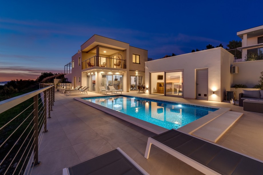 Villa is excellently designed, furnished and equipped to a high-to-end level, and exudes style and elegance