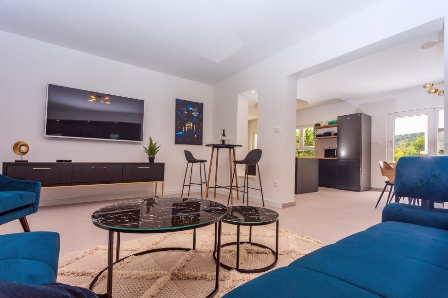 The living area is fully air-conditioned.