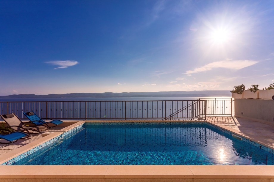 Villa offers absolute privacy.