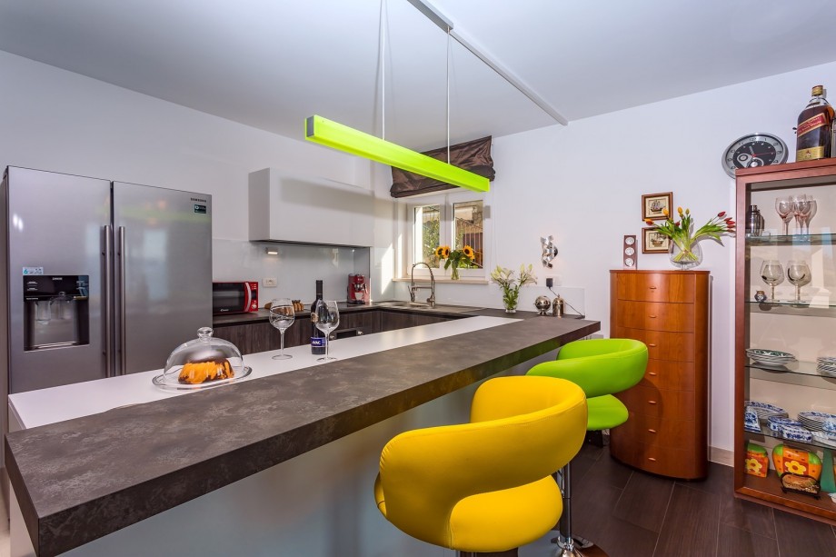 A very unique and spacious villa with modern  details