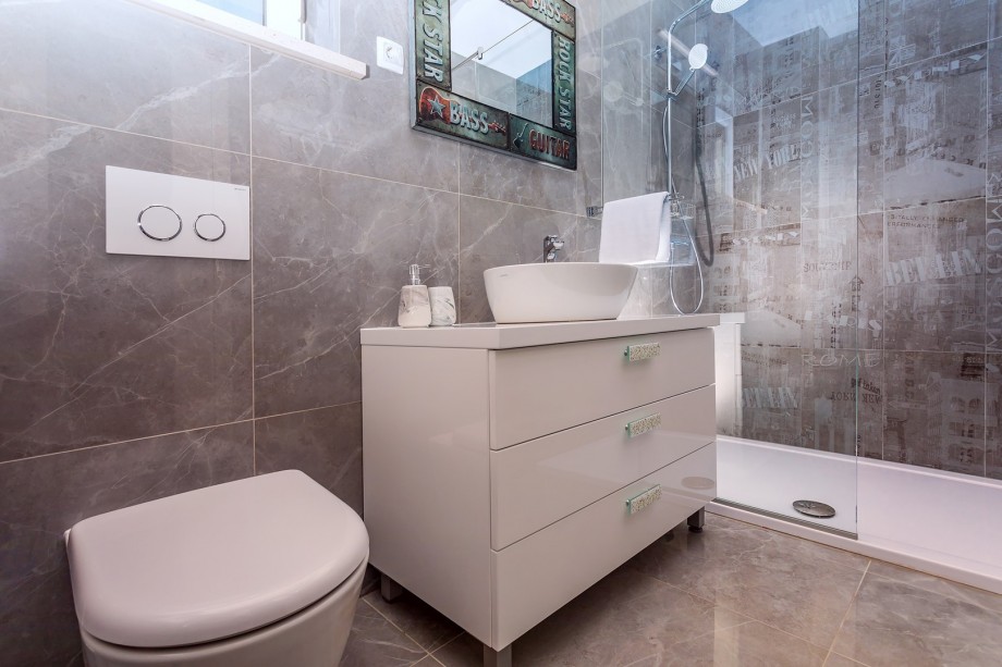 Each bathroom has all toiletries like shampoo, conditioner, shower gel, bathrobe, slippers, hairdryer etc