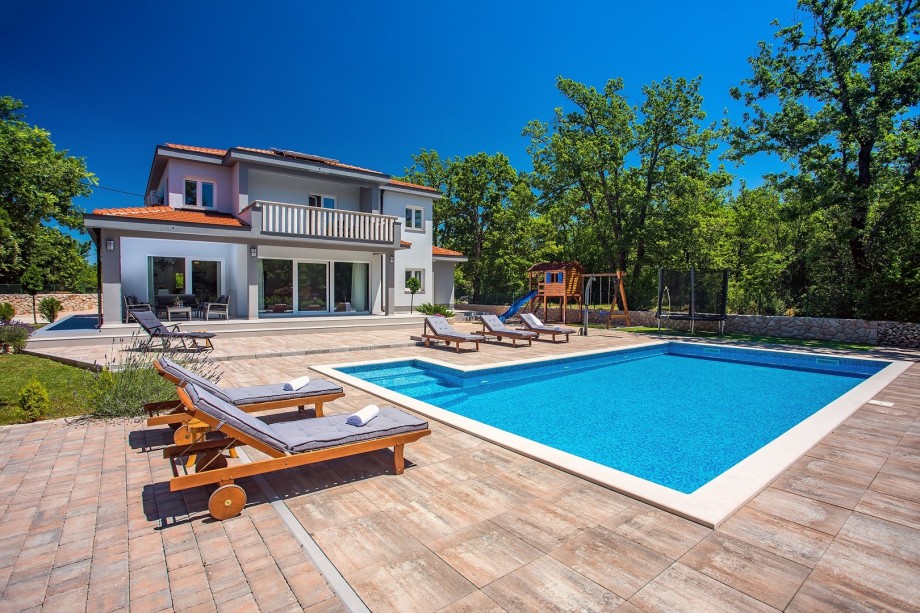 Villa Andrea with 5 bedrooms, 50 sqm pool, fun zone, outdoor playground
