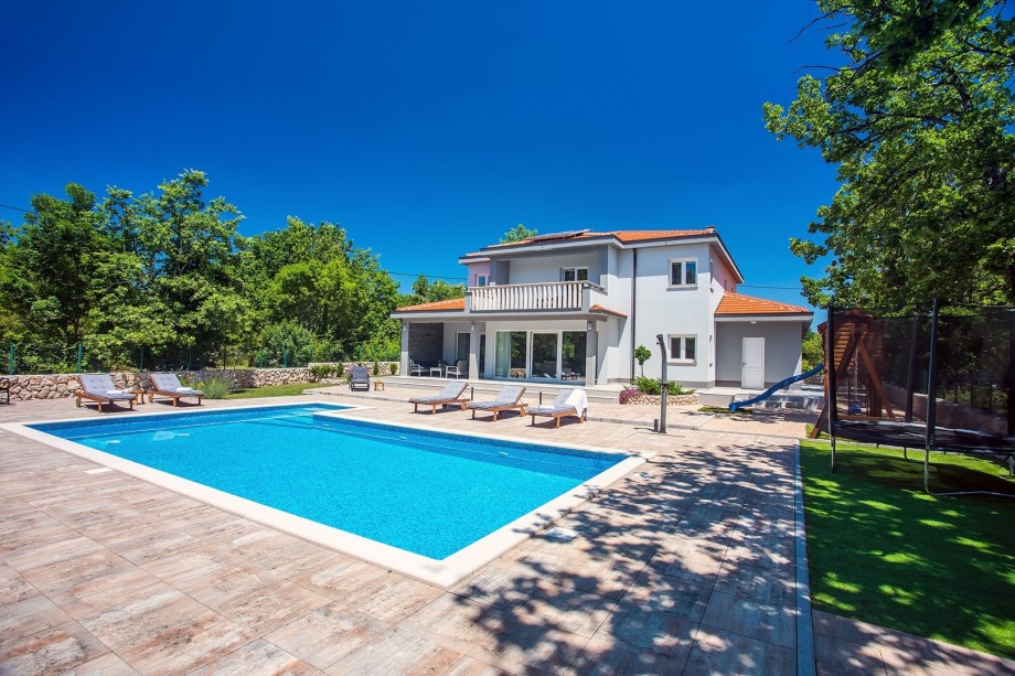 Villa Andrea with 5 bedrooms, 50 sqm pool, fun zone, outdoor playground