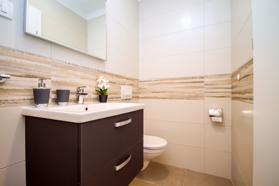 Toilett on the ground floor