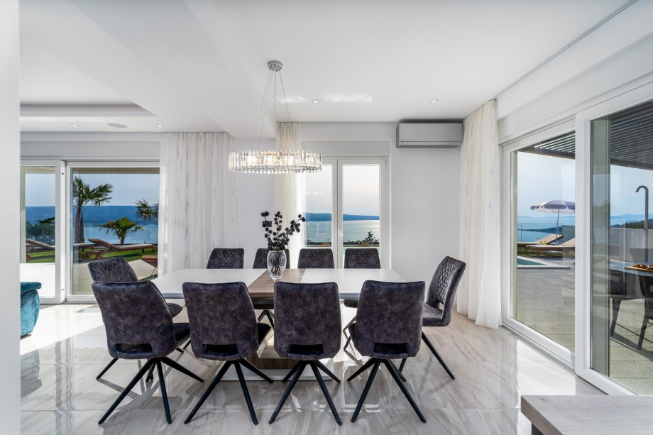 A separate toilet is on the ground floor.