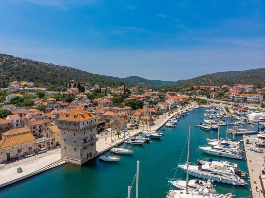 Marina itself is a tourist resort and a small yacht harbor