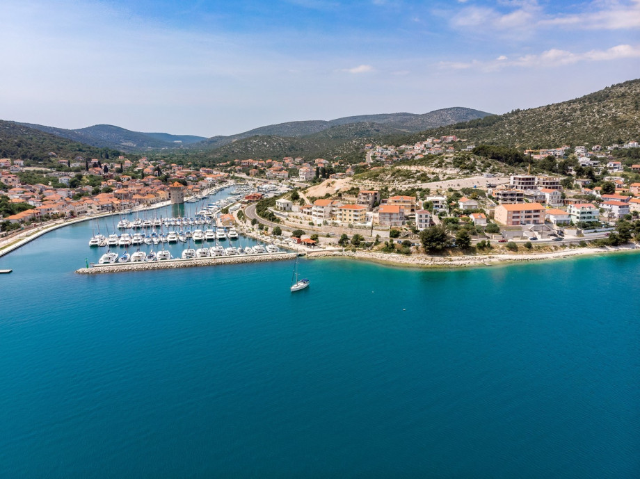 You can also make a nice tour visiting Krka waterfalls, a beautiful part of nature only 50 min drive