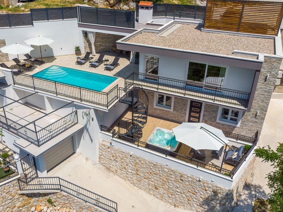 The outdoor area is fully fenced and safe for your youngest