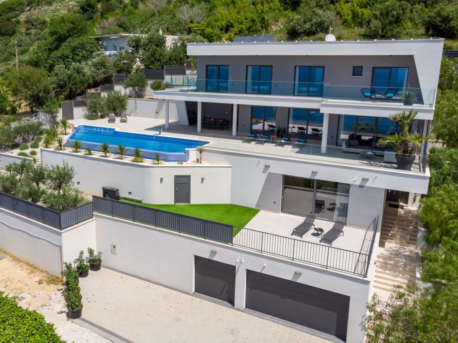 Newly built villa Ada is a 5-star property with a spa, gym and heated 56sqm pool