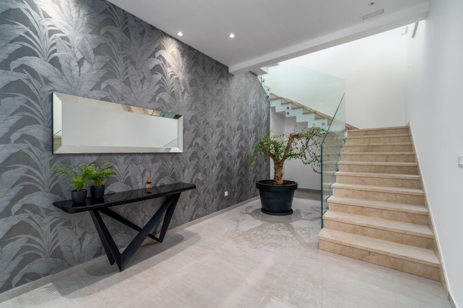 Anteroom of the luxury Villa Ada