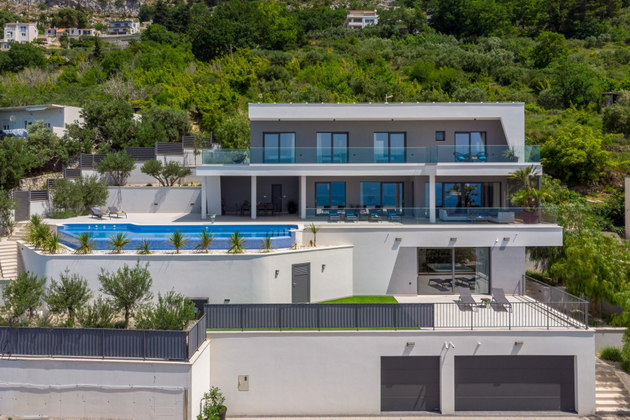 Newly built villa Ada is a 5-star property with a spa, gym and heated 56sqm pool