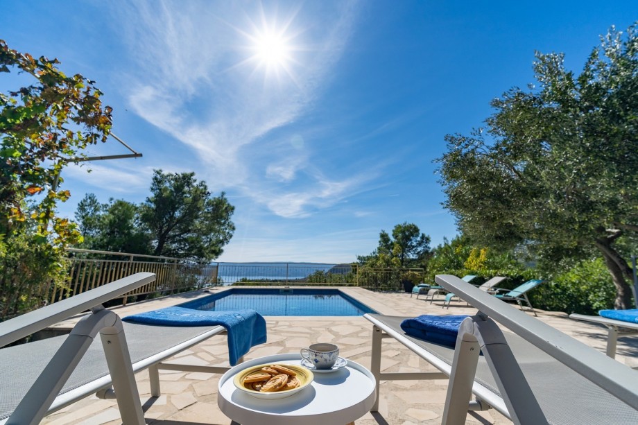 View from the sun deck by the pool