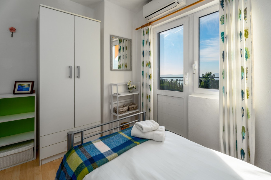 A bedroom No3 is airconditioned