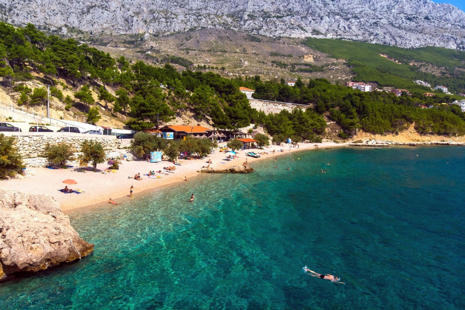 Beautiful pebble beaches close to Villa Dream, only 3km from the property