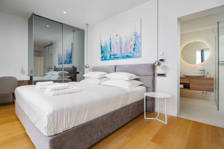 An additional bed 80cm x 200cm can be added in Bedroom No2 upon request
