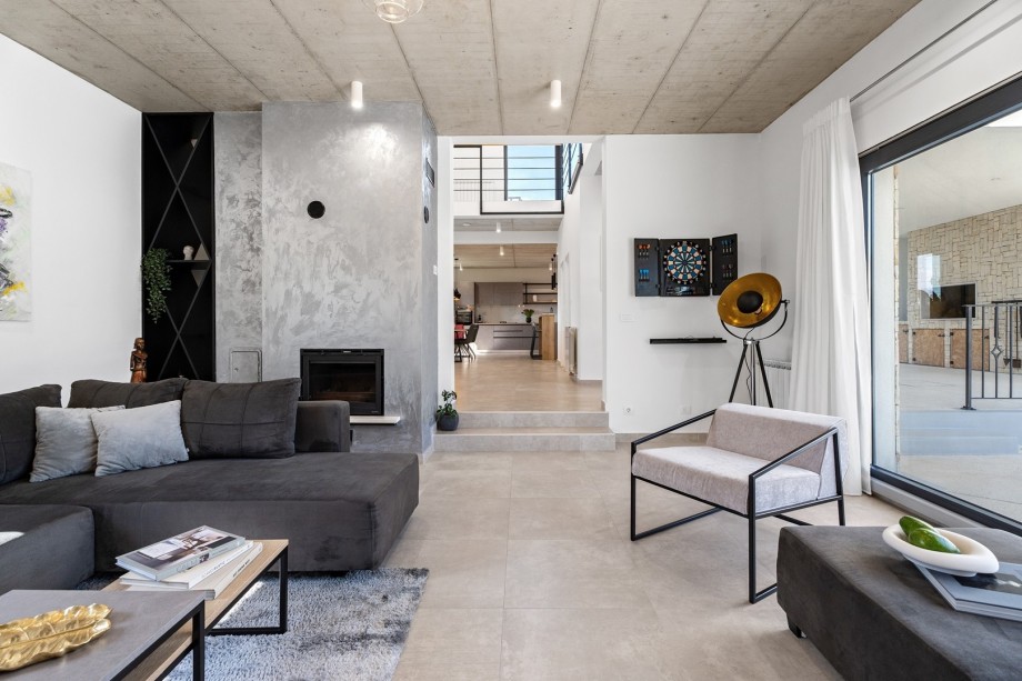 There is a separate toilet, pantry room