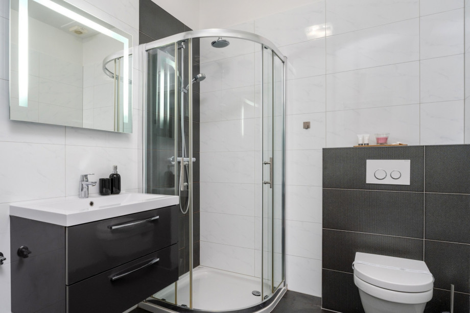 Ensuite Bathroom with shower (Bedroom No5)