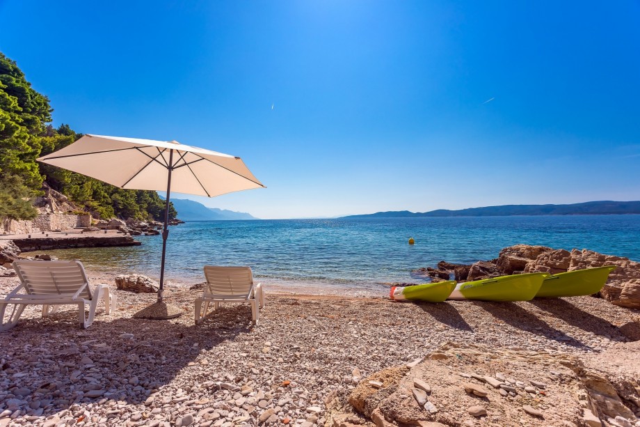 Enjoy the privacy of your own private beach