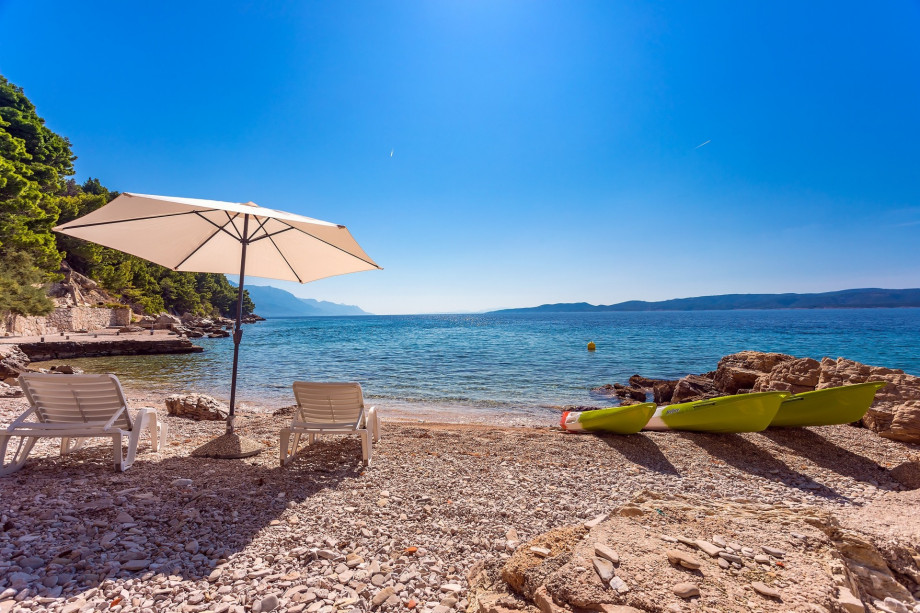 Enjoy the privacy of your own private beach