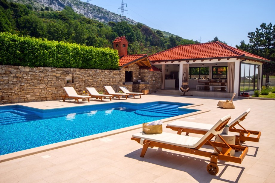 Enjoy this natural environment and privacy at huge property at Villa Delmati