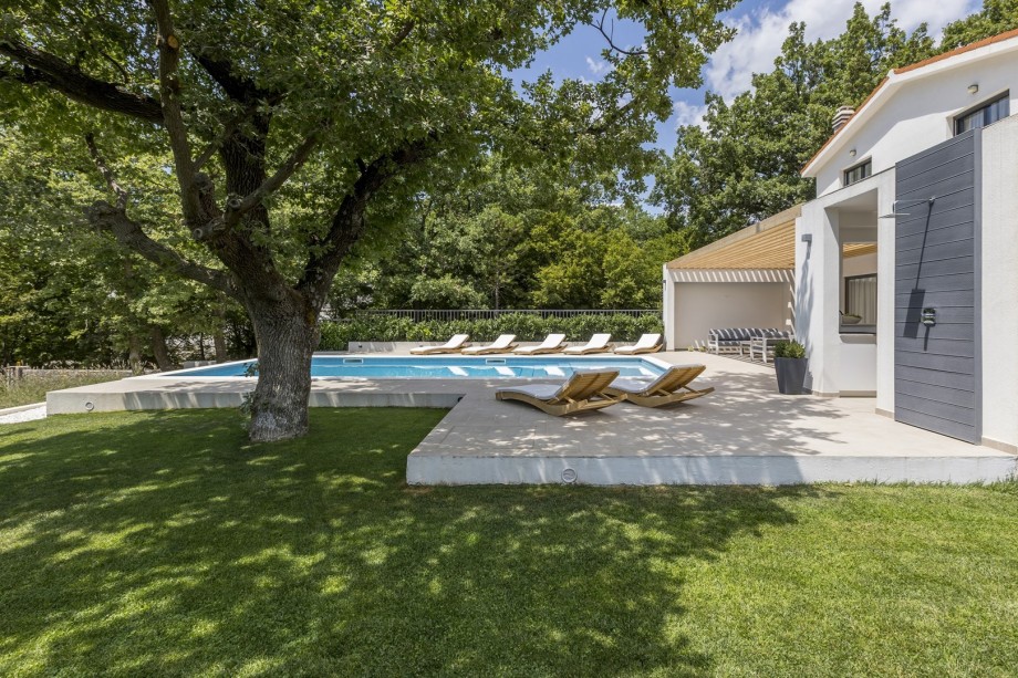 Enjoy the private and natural landscape around you, but still close to all