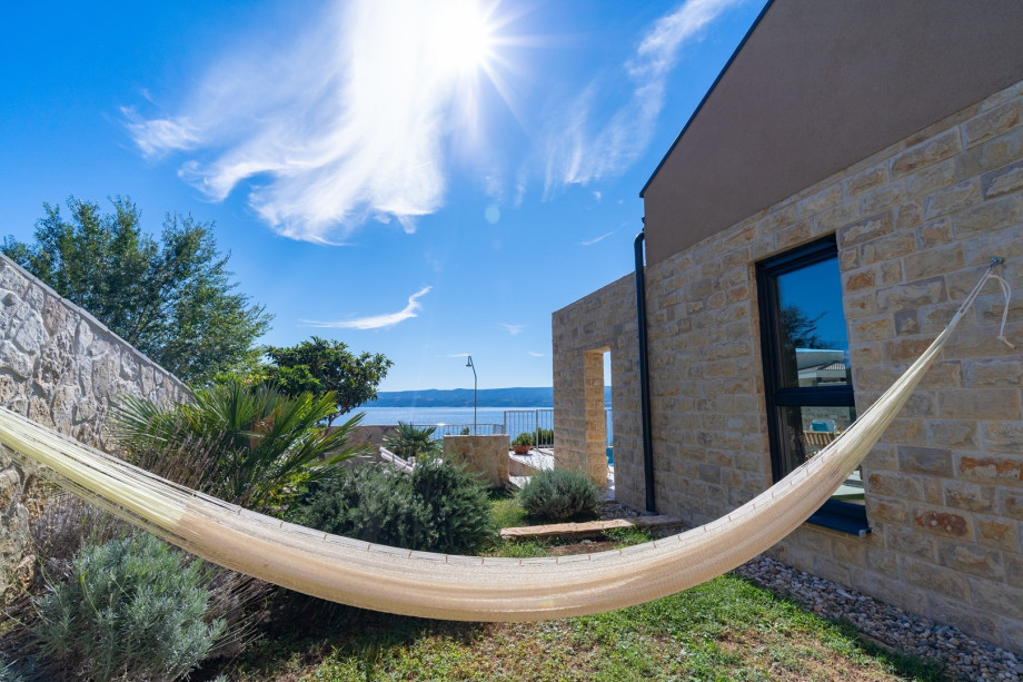 Natural surrounding next to pool and barbecue area, whole property is private