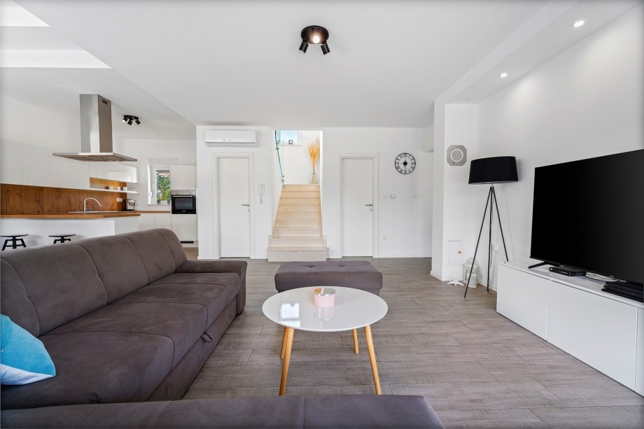 TV, and PS4 all carefully designed and high-quality furnished with glass walls and exit toward the pool area