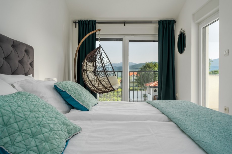 Air-condition, a balcony with pool views