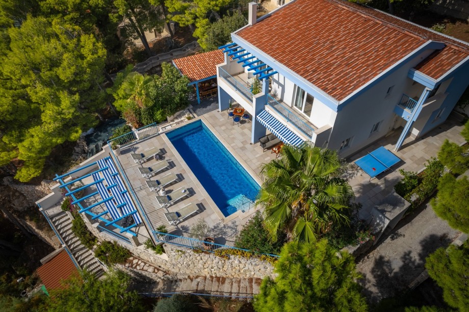 Villa location is only a half-hour drive to get to the famous town Split which has a great history