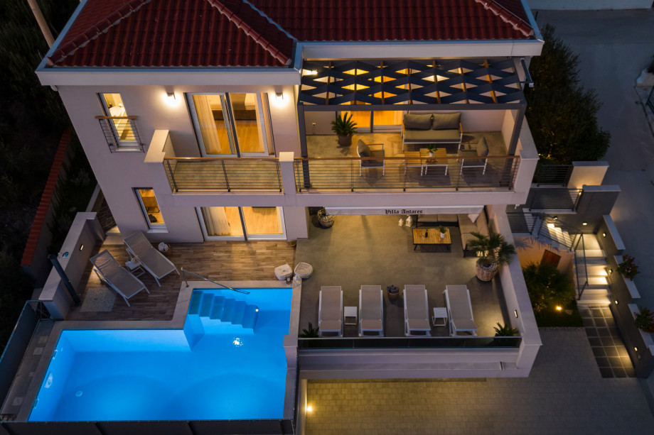 The villa is modern and stylish, equipped with high-quality!