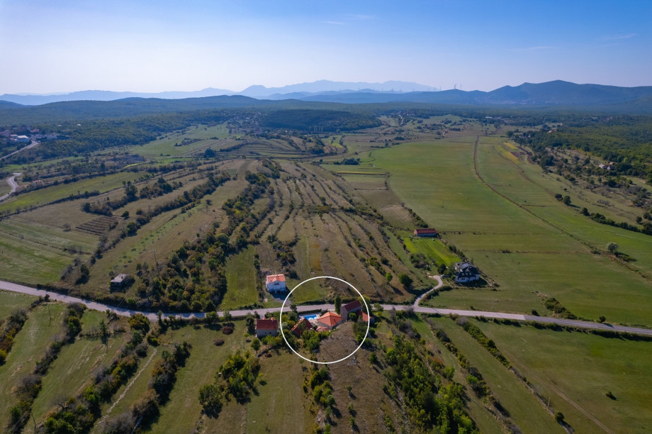 Marked position of the property