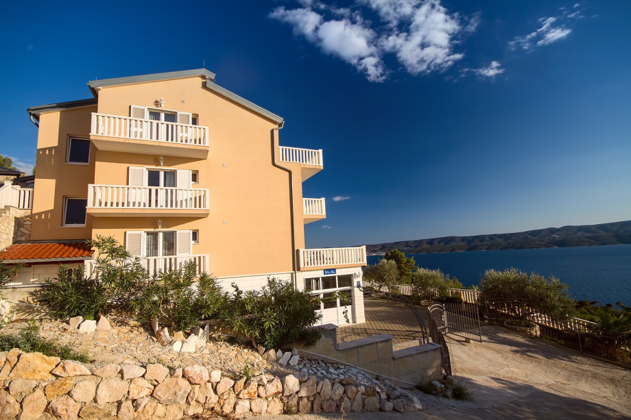 Villa Ana with 50msq private pool, amazing sea view,  7 bedrooms, 7 bathrooms, 18 person max