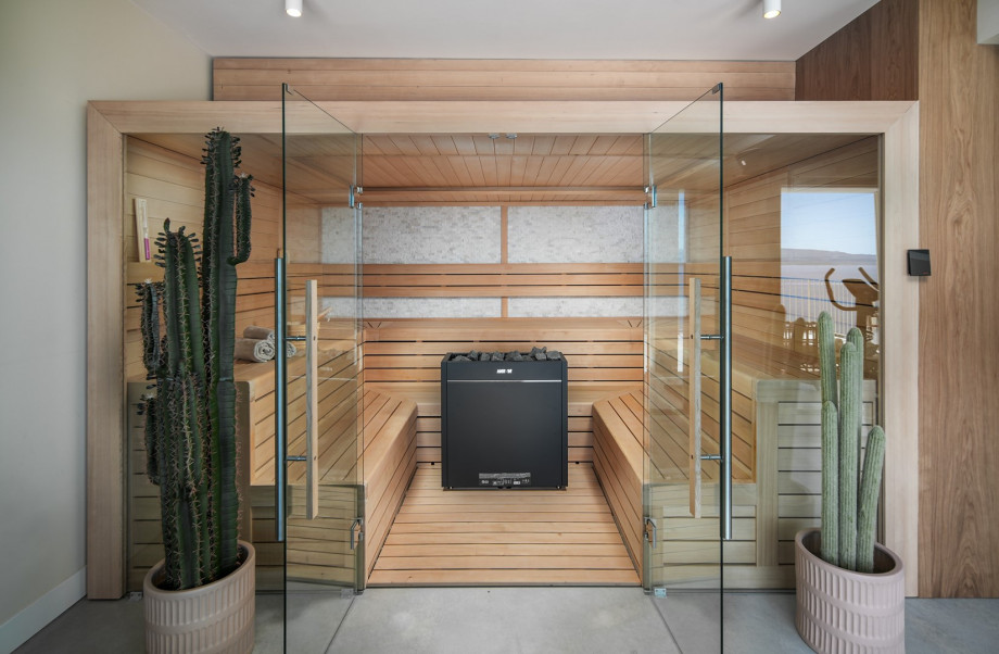 For complete relaxation, at your disposal, there is also a Finnish Sauna