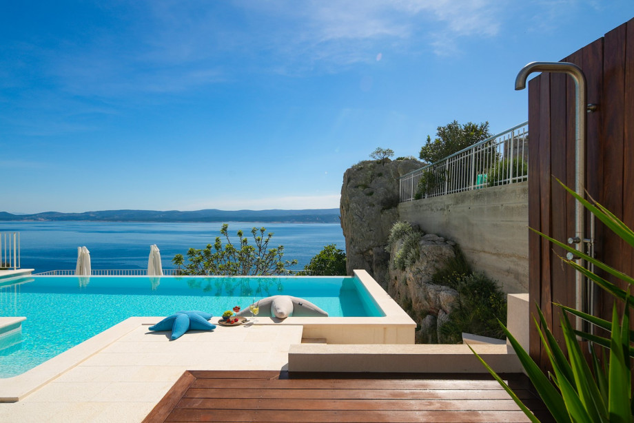 Amazing and open landscape views of the Adriatic sea